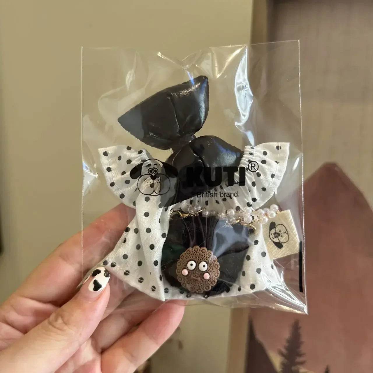 Premium Doll Outfit Set Bow Dress Overalls Bag For Labubu - ToylandEU