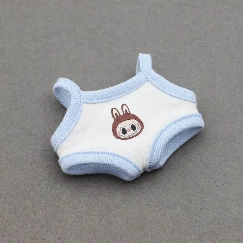 Premium Doll Outfit Set with Stylish Summer Swimwear for 17cm Labubu and 10cm Cotton Dolls Labubu - ToylandEU