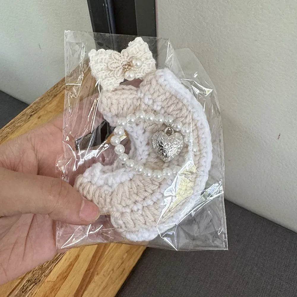 Premium Doll Overalls Dress Set Checkered For Labubu 15-17 - ToylandEU