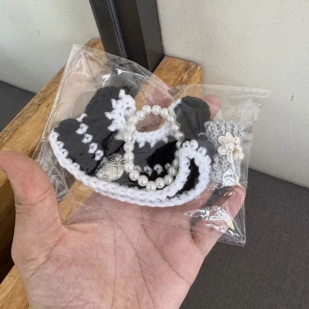 Premium Doll Overalls Dress Set Checkered For Labubu 15-17 - ToylandEU