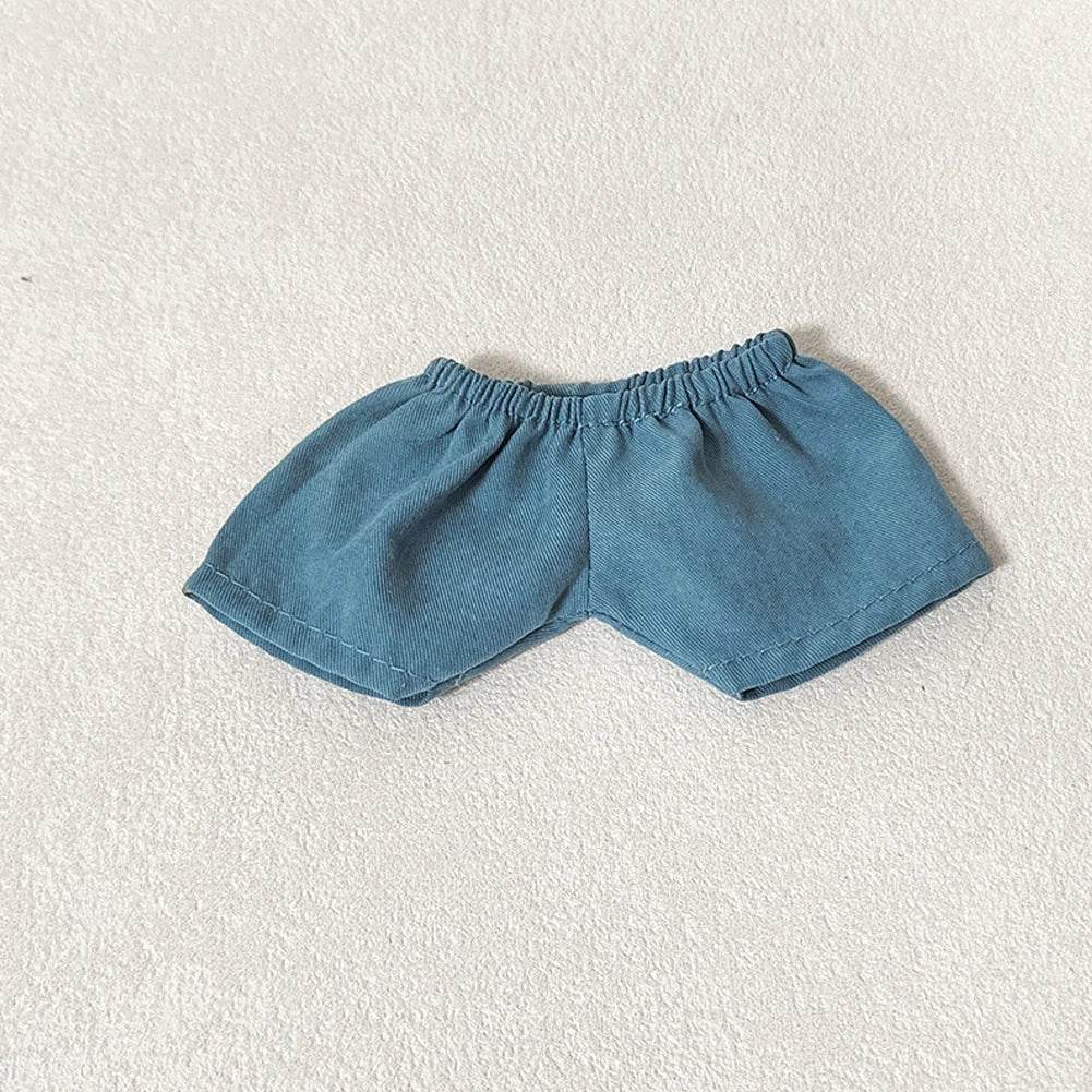 Premium Doll Set Stripe Summer Shirt And Shorts For Labubu - ToylandEU