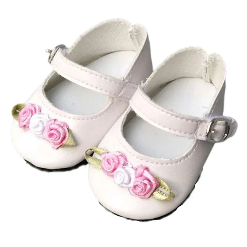 Premium Doll Shoes 7cm Sneakers For 18 Inch Girl Dolls - ToylandEU