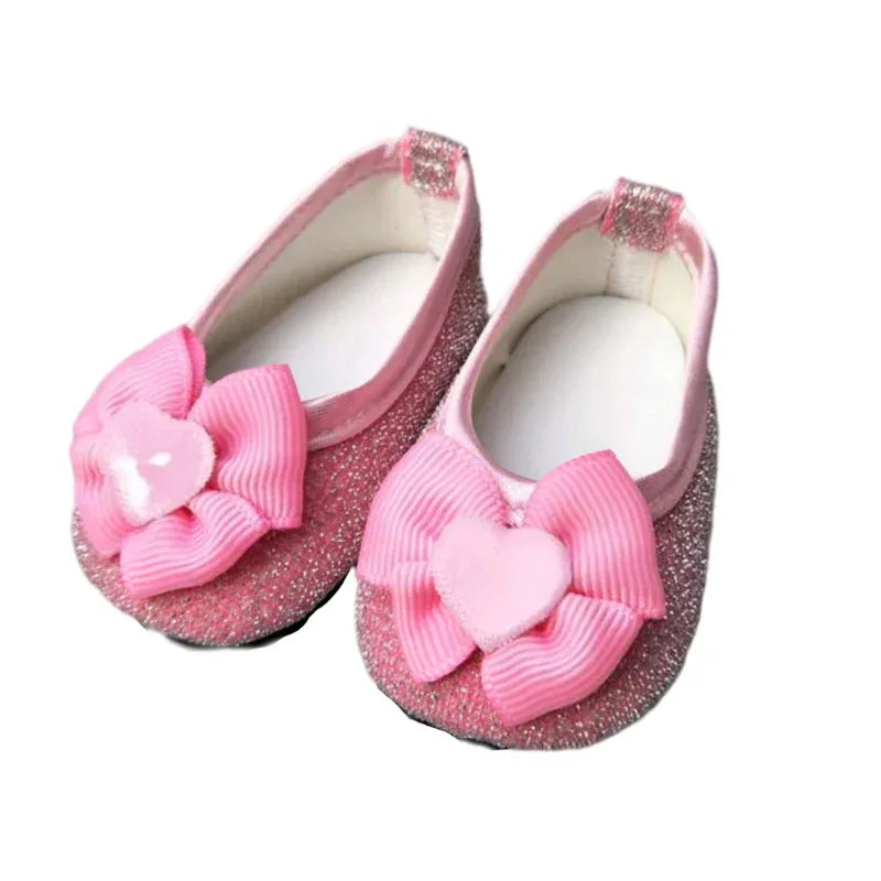 Premium Doll Shoes 7cm Sneakers For 18 Inch Girl Dolls - ToylandEU