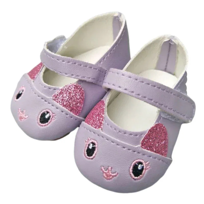 Premium Doll Shoes 7cm Sneakers For 18 Inch Girl Dolls - ToylandEU