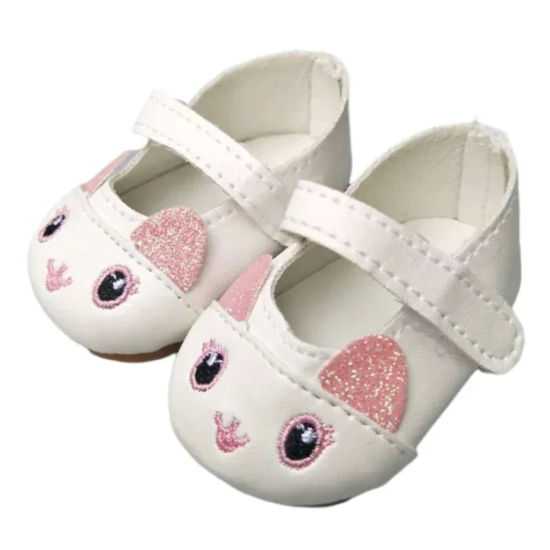 Premium Doll Shoes 7cm Sneakers For 18 Inch Girl Dolls - ToylandEU
