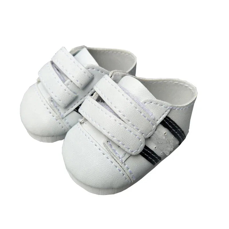 Premium Doll Shoes 7cm Sneakers For 18 Inch Girl Dolls - ToylandEU