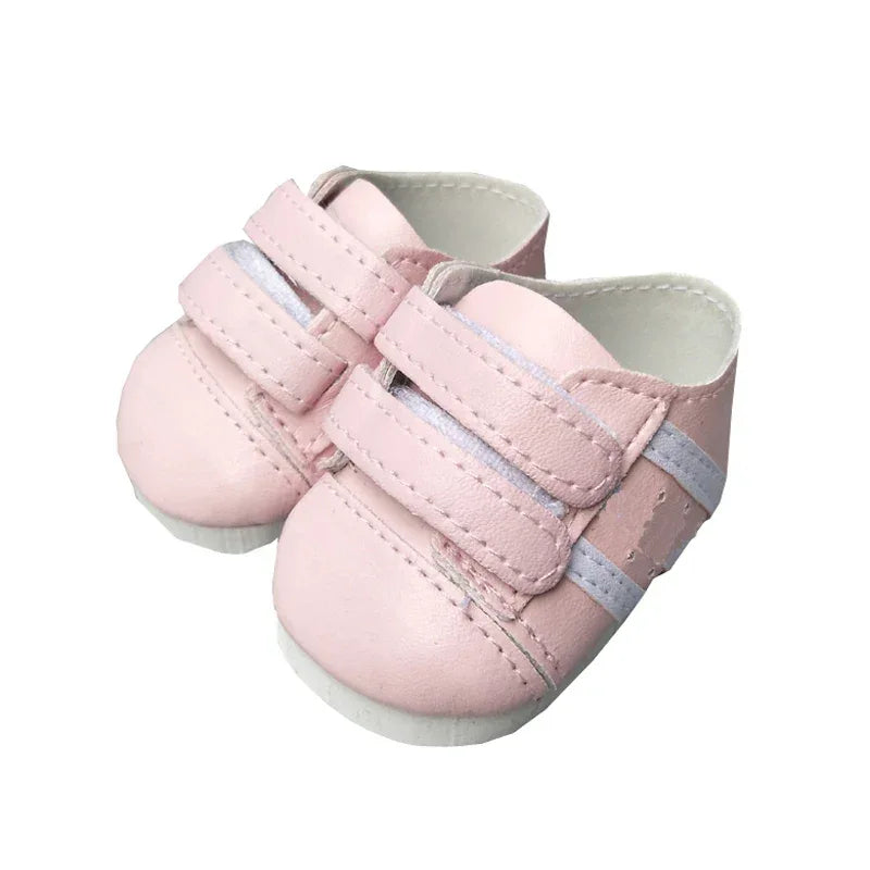 Premium Doll Shoes 7cm Sneakers For 18 Inch Girl Dolls - ToylandEU