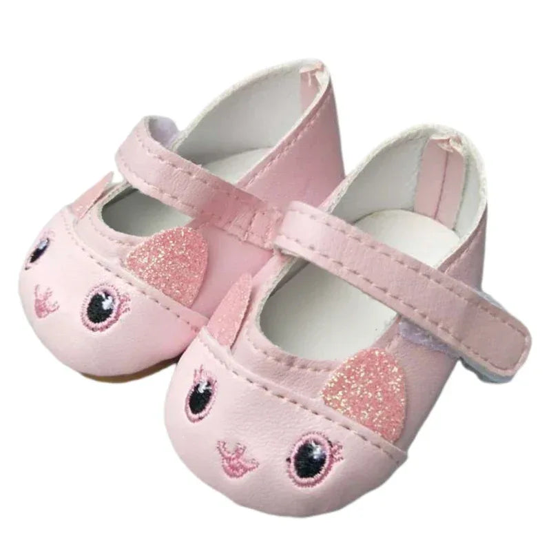 Premium Doll Shoes 7cm Sneakers For 18 Inch Girl Dolls - ToylandEU