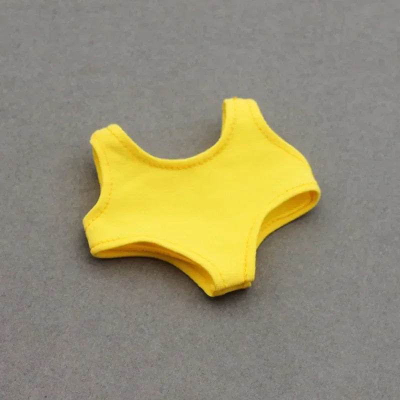 Premium Doll Swimsuit Solid One Piece For 15-17cm Labubu - ToylandEU