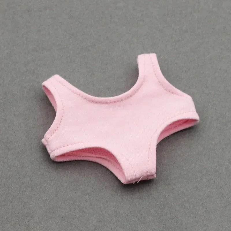 Premium Doll Swimsuit Solid One Piece For 15-17cm Labubu - ToylandEU