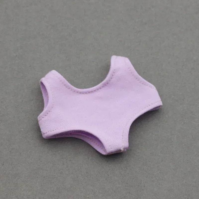 Premium Doll Swimsuit Solid One Piece For 15-17cm Labubu - ToylandEU