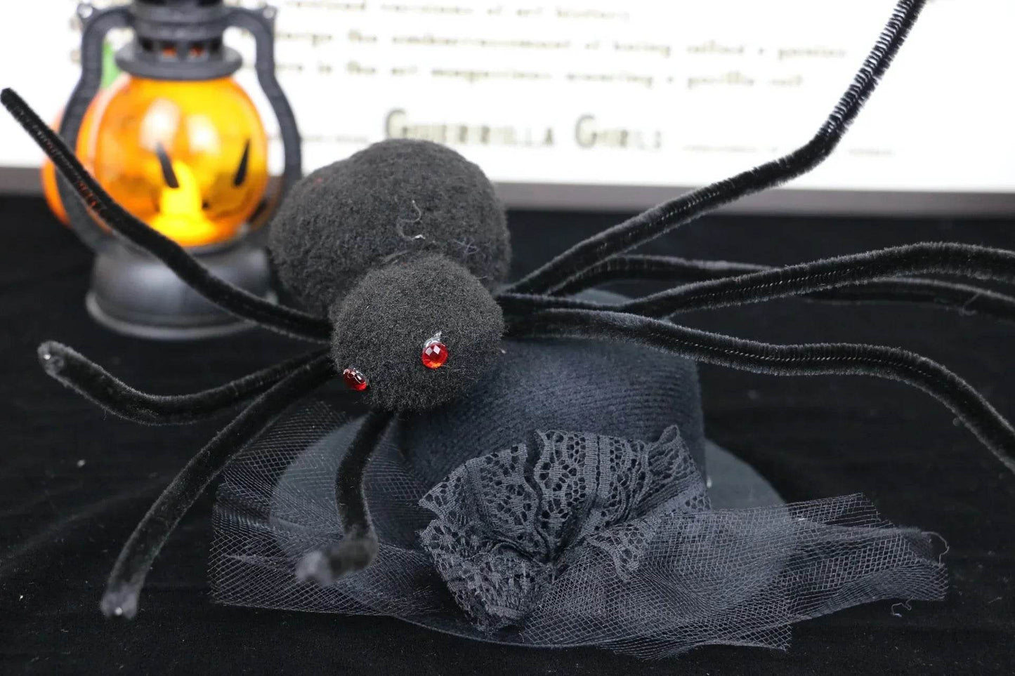 Premium Doll Witch Pumpkin Skirt With Spider Hat For Ladbubu - ToylandEU