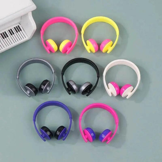  Premium Dollhouse Labubu Miniatures Realistic Headphones Set -  ToylandEU™