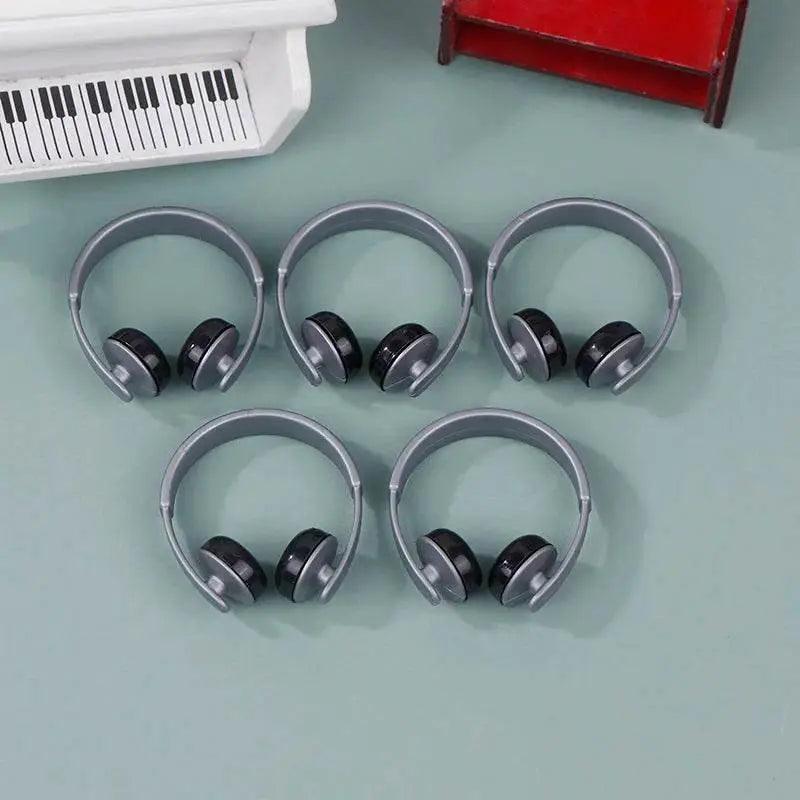  Premium Dollhouse Labubu Miniatures Realistic Headphones Set -  ToylandEU™