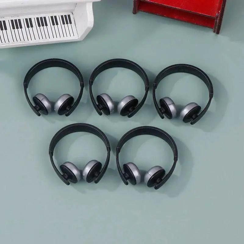  Premium Dollhouse Labubu Miniatures Realistic Headphones Set -  ToylandEU™