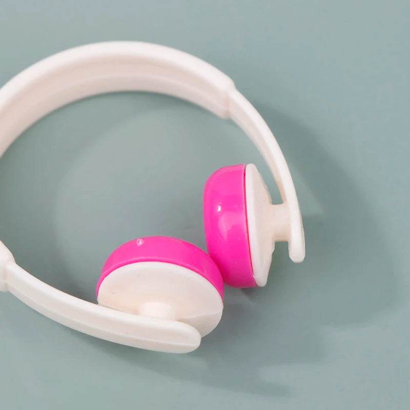 Premium Dollhouse Miniatures Labubu Accessories Realistic Headphones Set for 1:12 Scale Dolls - ToylandEU