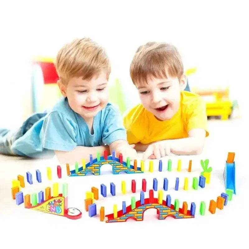  Premium Domino Set Motorized 120 Rocket Toyland EU -  ToylandEU™