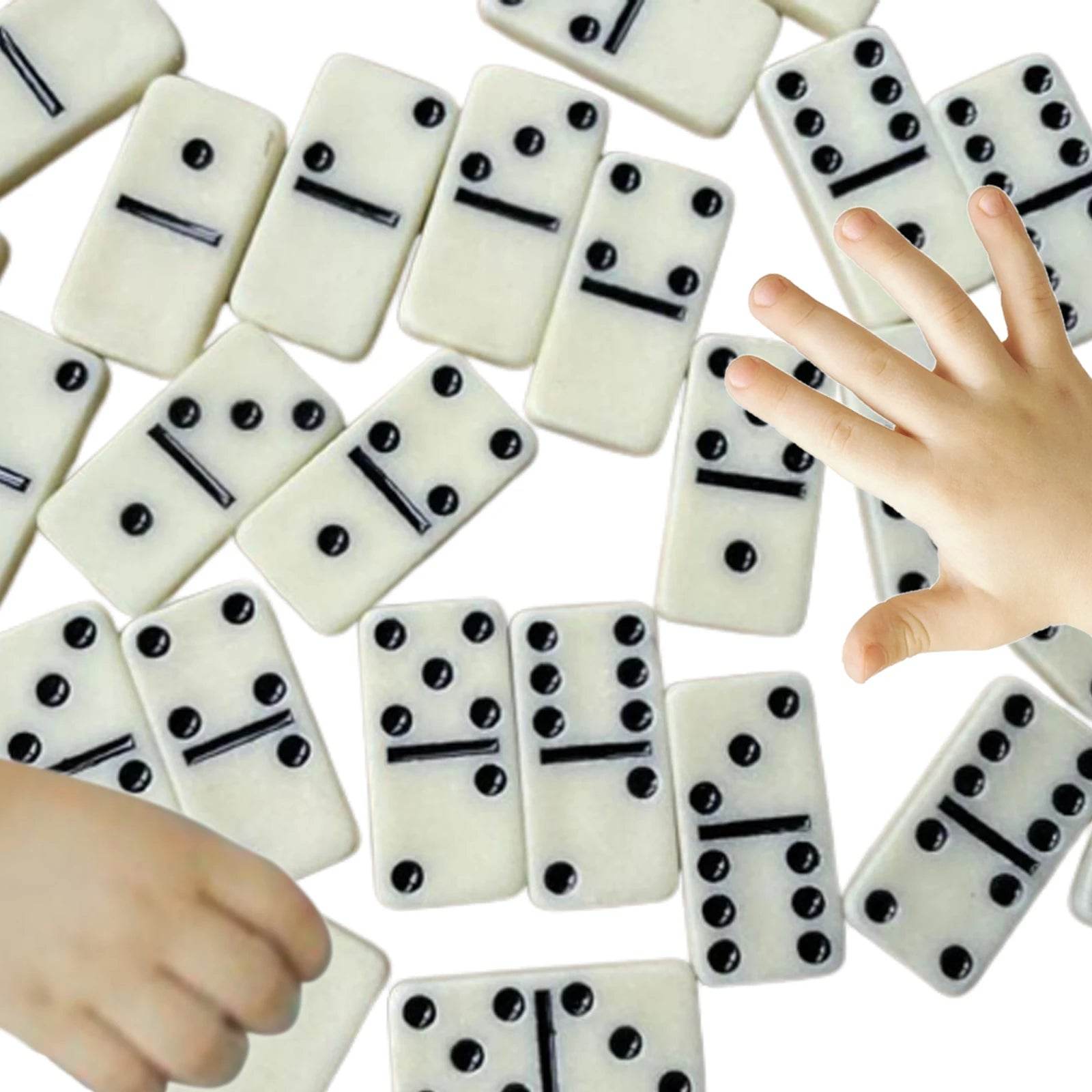 Premium Dominoes Card Chess Set With PVC Storage Box Travel - ToylandEU