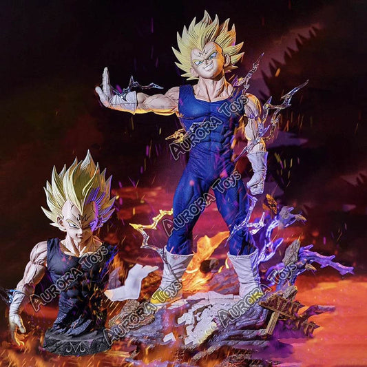 Premium Dragon Ball Z Figure Majin Vegeta PVC 32cm Fans - ToylandEU