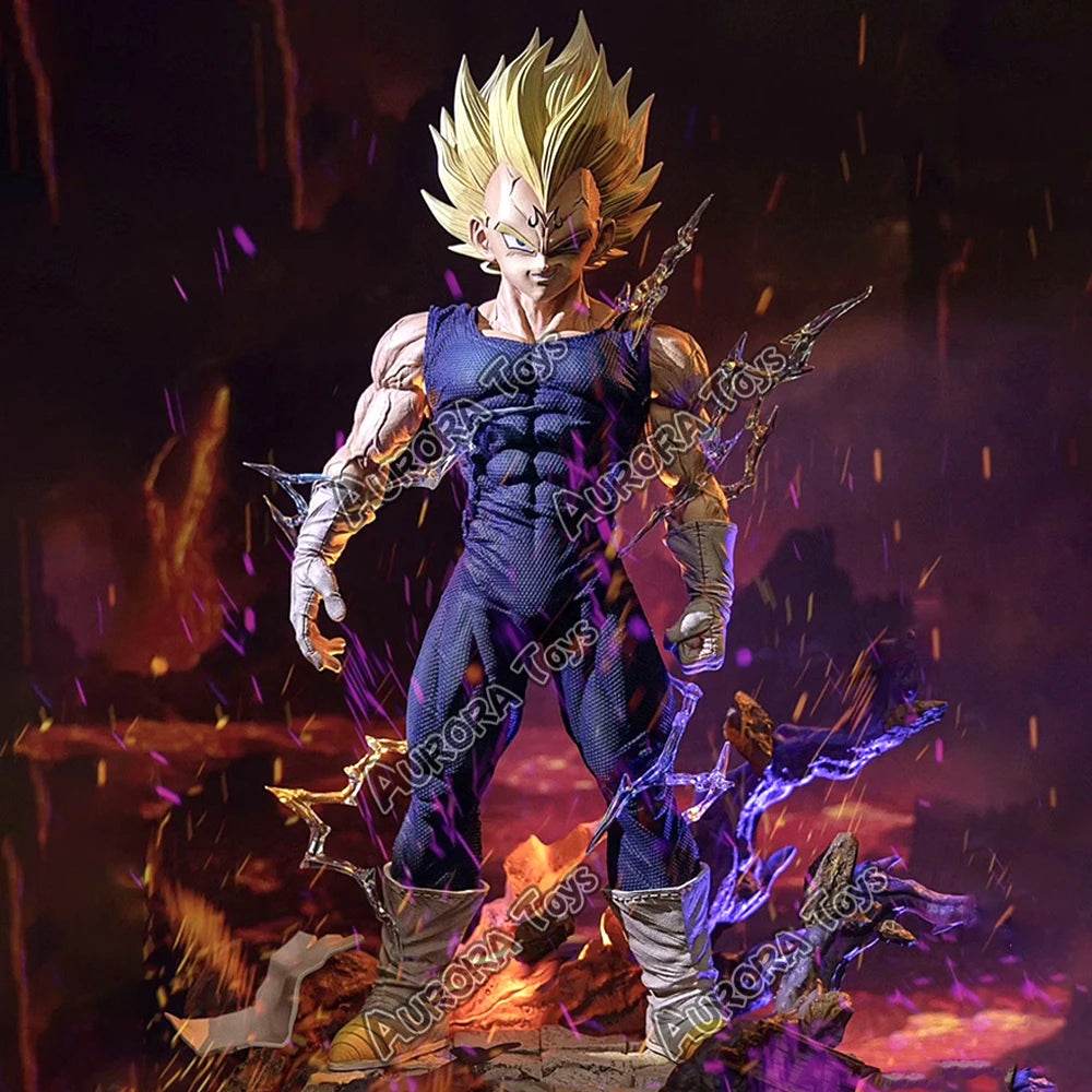 Premium Dragon Ball Z Figure Majin Vegeta PVC 32cm Fans - ToylandEU