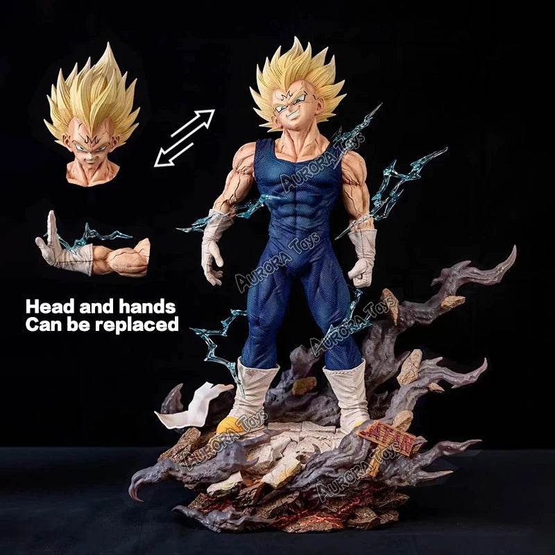 Premium Dragon Ball Z Figure Majin Vegeta PVC 32cm Fans - ToylandEU
