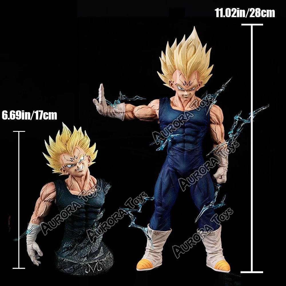 Premium Dragon Ball Z Figure Majin Vegeta PVC 32cm Fans - ToylandEU