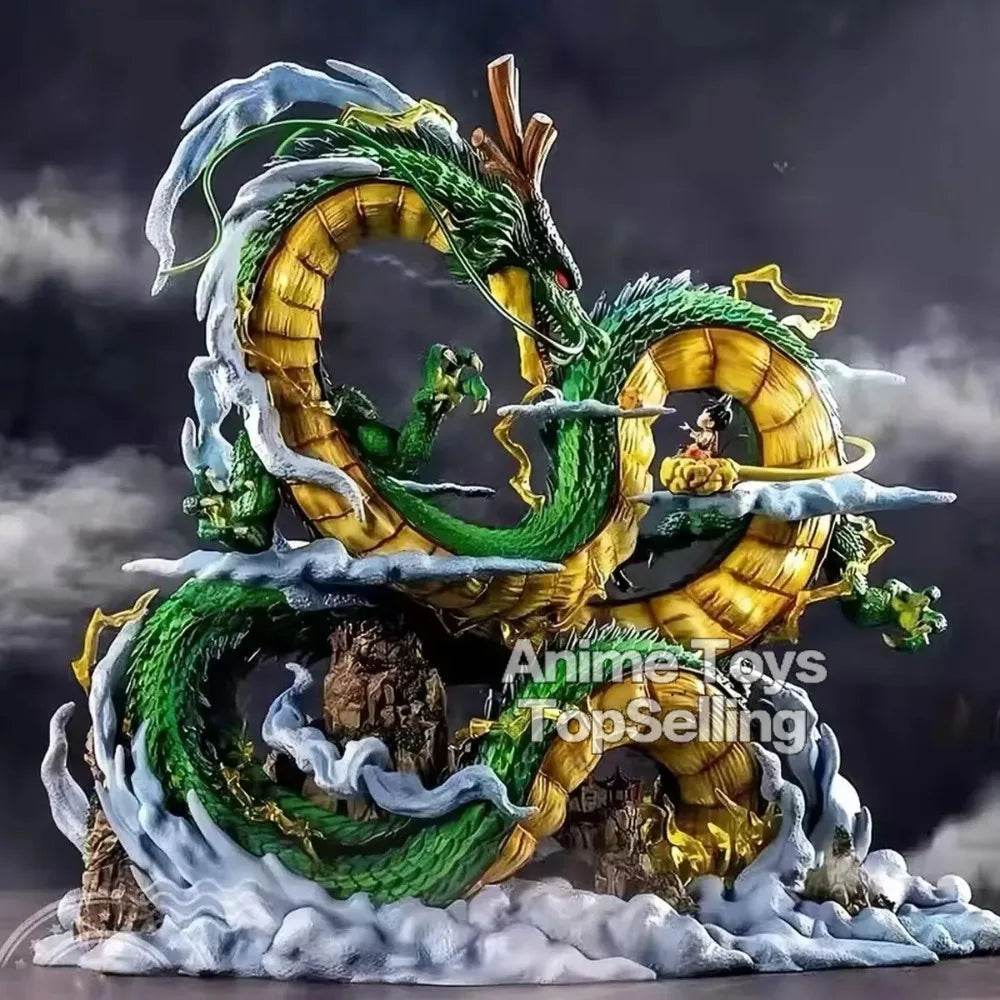 Premium Dragon Ball Z Figure Shenron And Goku Duo For Fans - ToylandEU