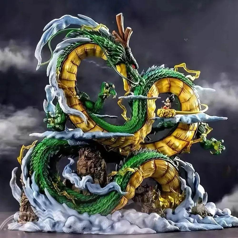 Premium Dragon Ball Z Figure Shenron And Goku Duo For Fans - ToylandEU