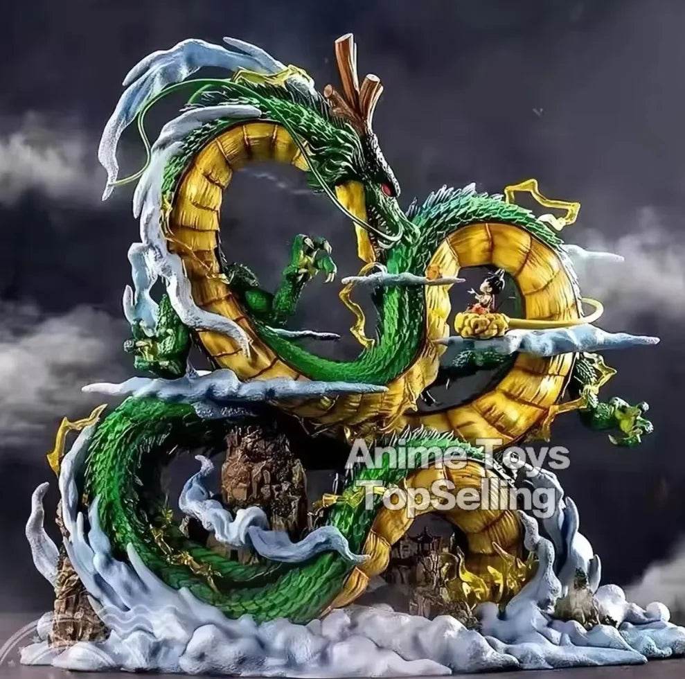 Premium Dragon Ball Z Figure Shenron And Goku Duo For Fans - ToylandEU