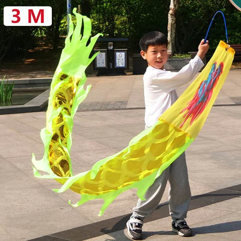 Premium Dragon Dance Ribbon Swing Colorful Set For Kids - ToylandEU