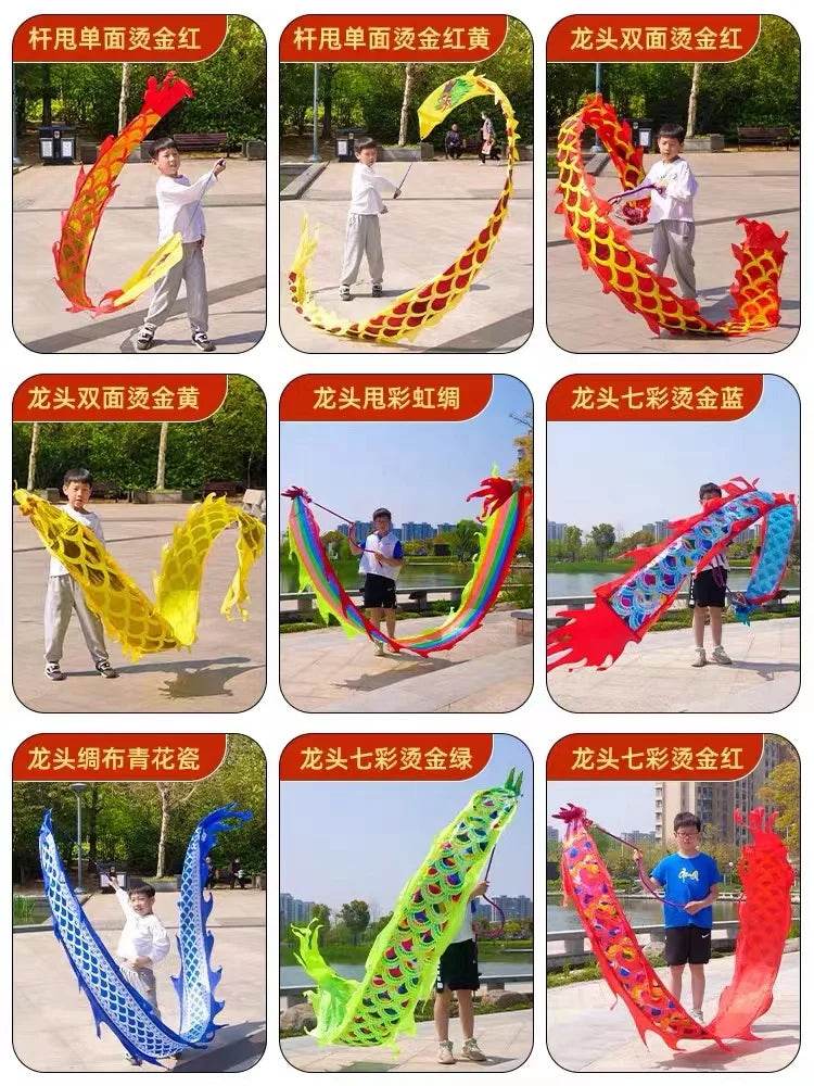Premium Dragon Dance Ribbon Swing Colorful Set For Kids - ToylandEU