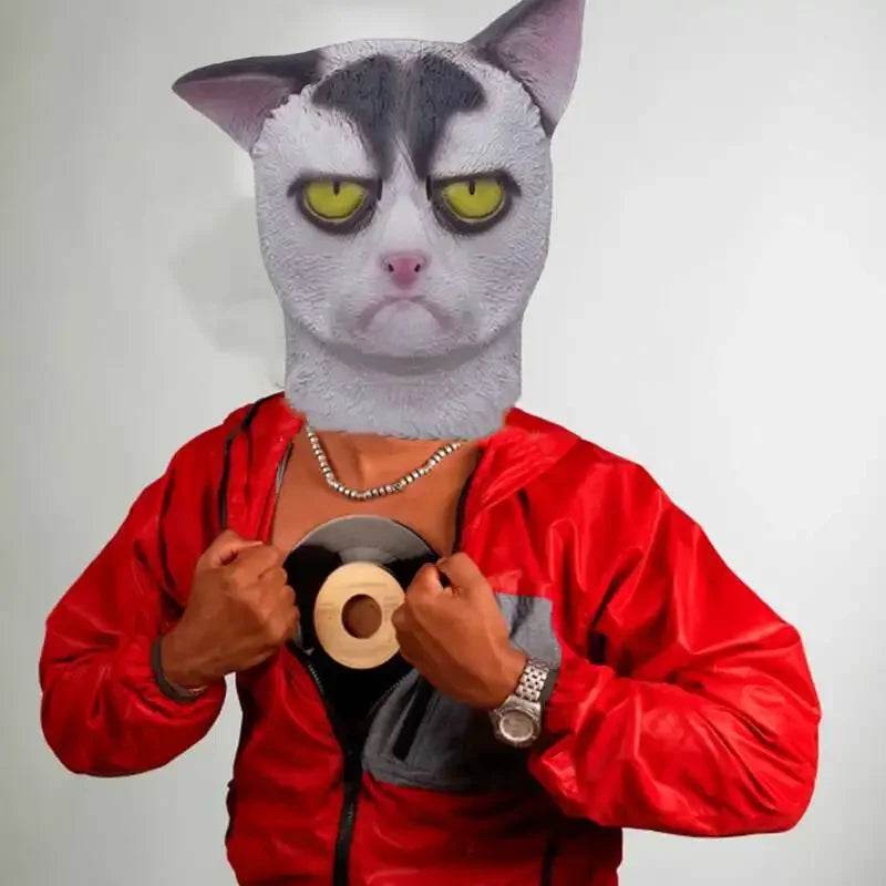 Premium Dragon Mask With Fur Dragon Head Latex For Adults - ToylandEU