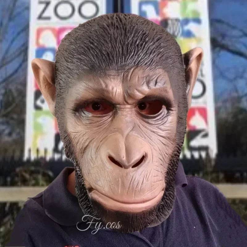 Premium Dragon Mask With Fur Dragon Head Latex For Adults - ToylandEU