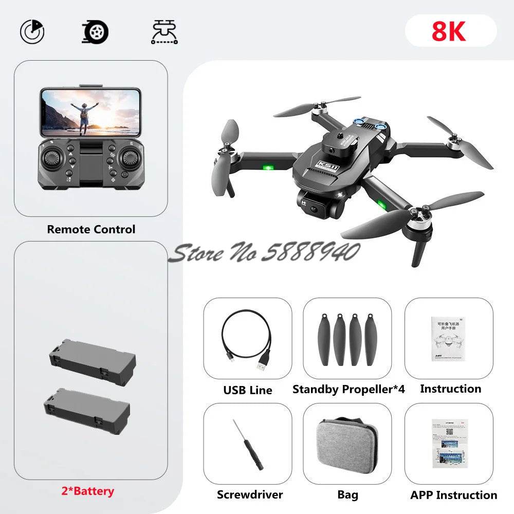 Premium Drone 360 Obstacle Avoidance For Aerial Photography - ToylandEU