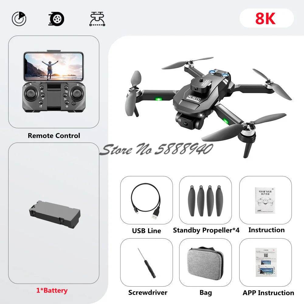 Premium Drone 360 Obstacle Avoidance For Aerial Photography - ToylandEU