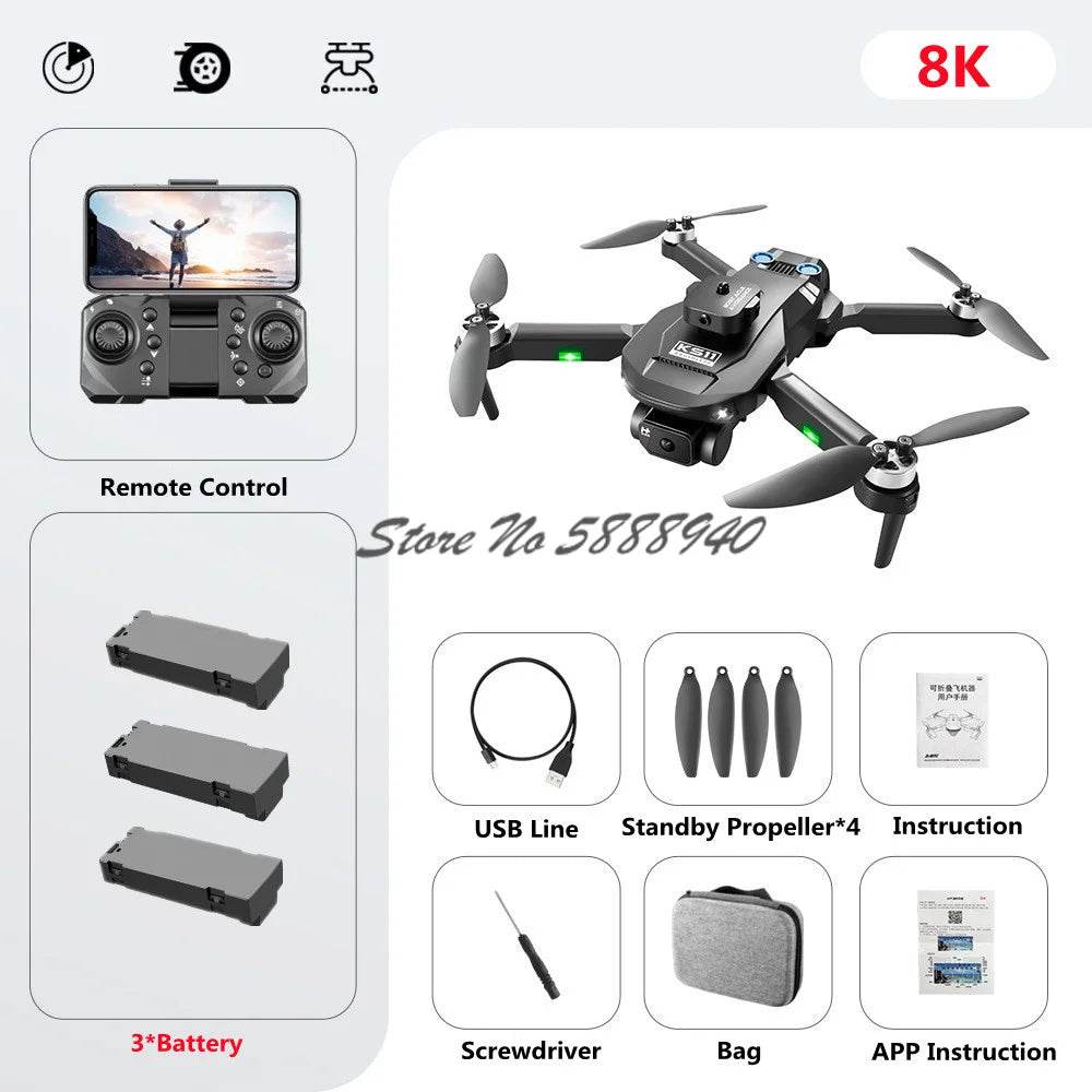 Premium Drone 360 Obstacle Avoidance For Aerial Photography - ToylandEU