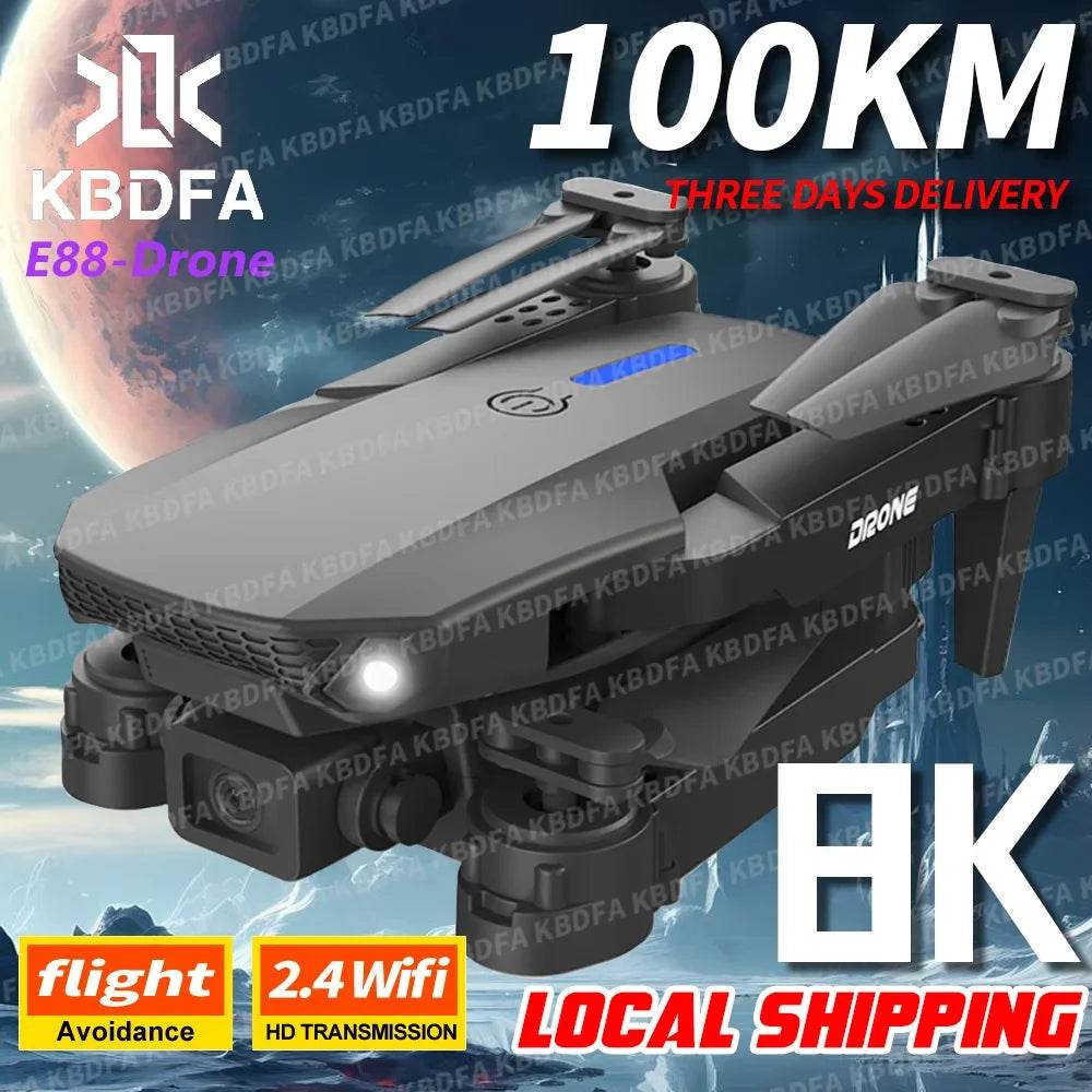 Premium Drone Wide Angle 4K Camera Foldable FPV For Outdoors - ToylandEU