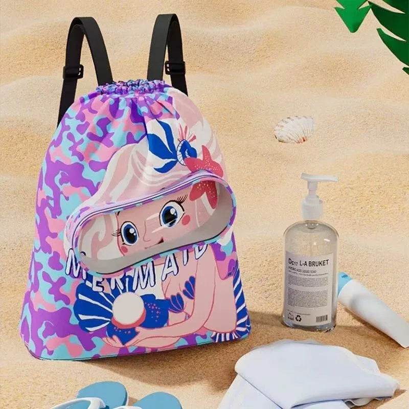 Premium Durable Waterproof Swimming Bag Dry Wet Separation System For Kids Aged 7 To 13 - ToylandEU