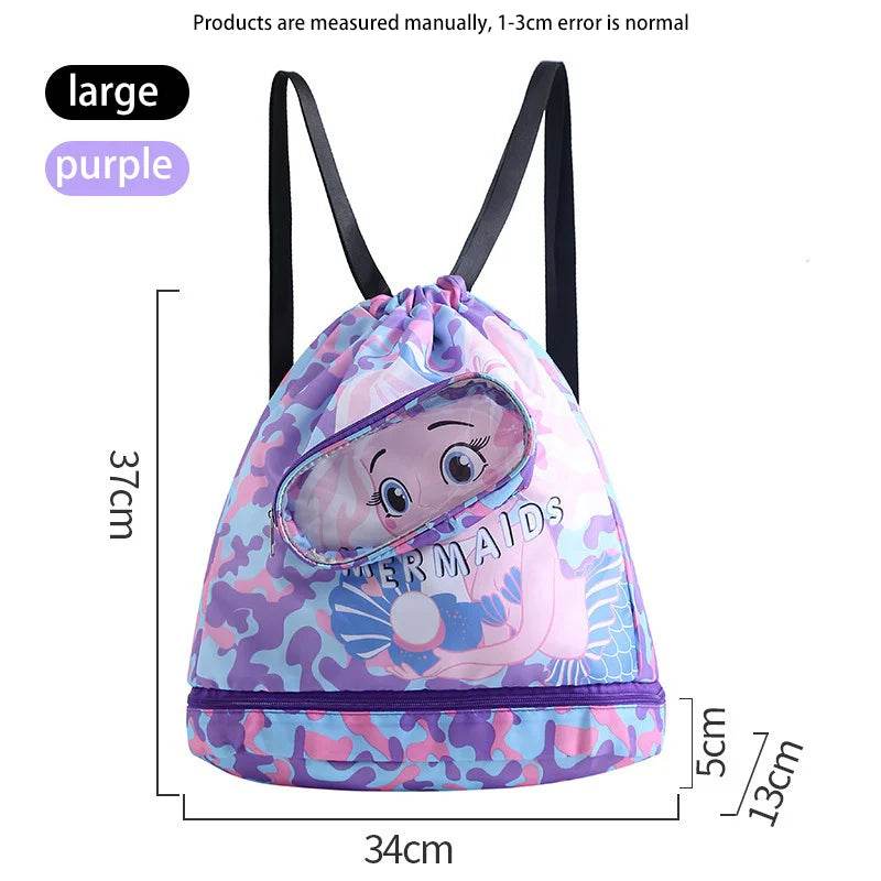 Premium Durable Waterproof Swimming Bag Dry Wet Separation System For Kids Aged 7 To 13 - ToylandEU