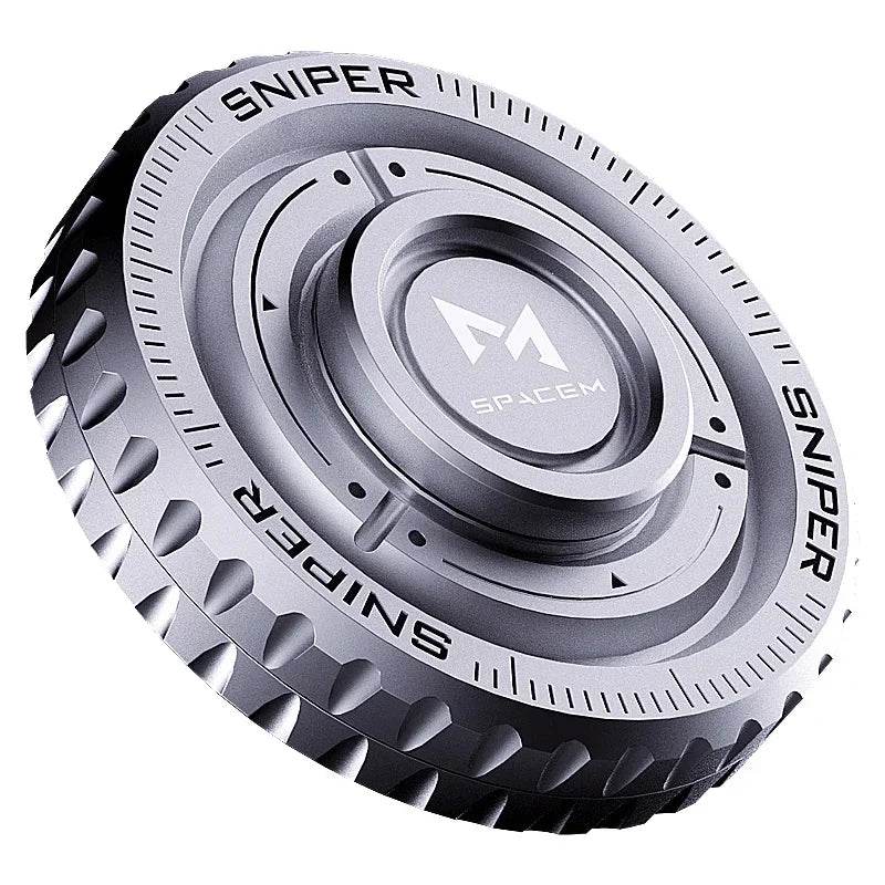 Premium EDC Fidget Spinner 3in1 Metal Pushing Card Adults - ToylandEU