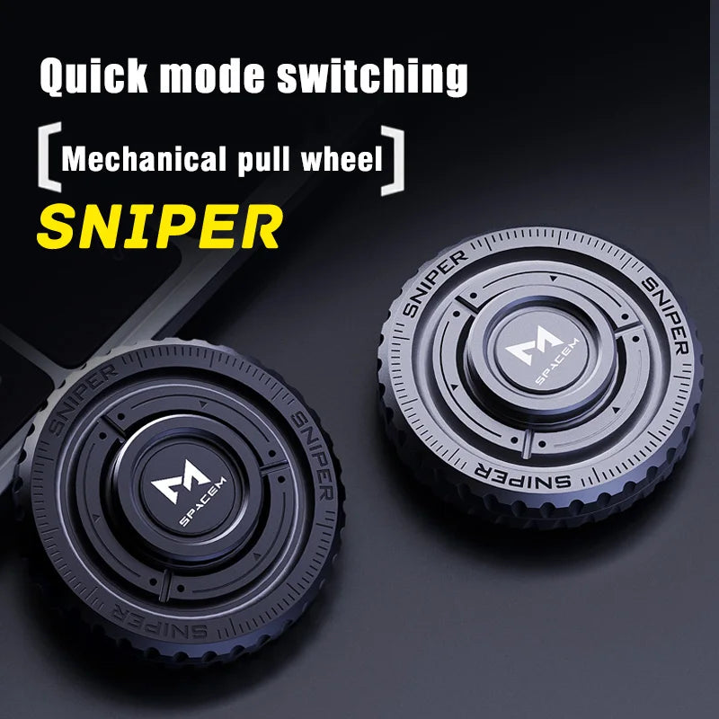 Premium EDC Fidget Spinner Three In One Metal Pushing Card And Coin Stress Relief For Adults - ToylandEU