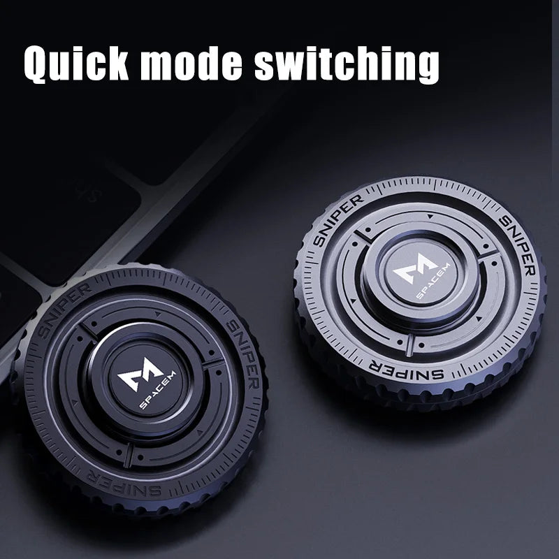 Premium EDC Fidget Spinner Three In One Metal Pushing Card And Coin Stress Relief For Adults - ToylandEU