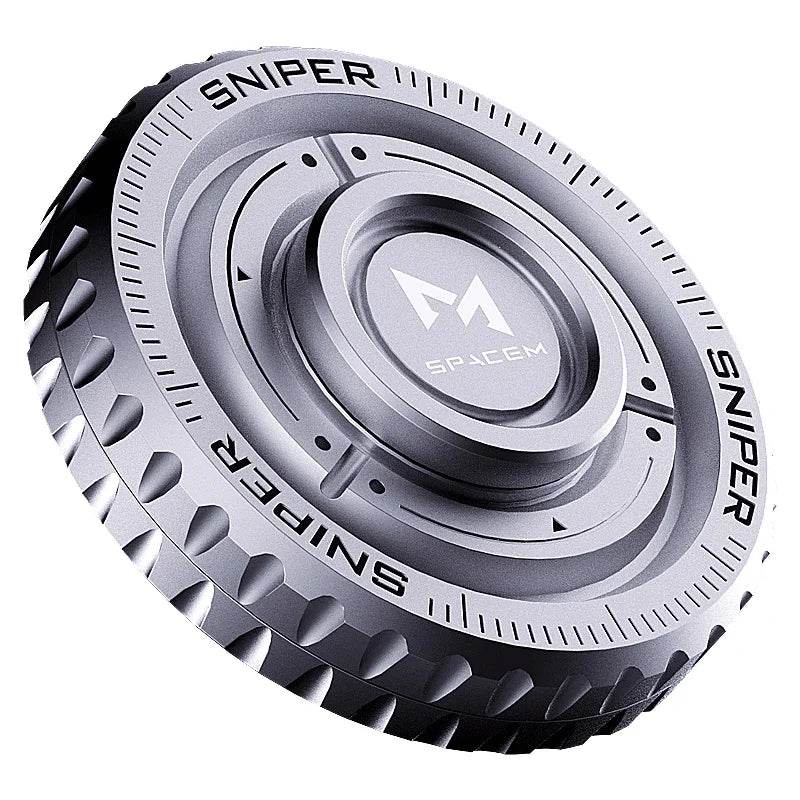 Premium EDC Fidget Spinner Three In One Metal Pushing Card And Coin Stress Relief For Adults - ToylandEU