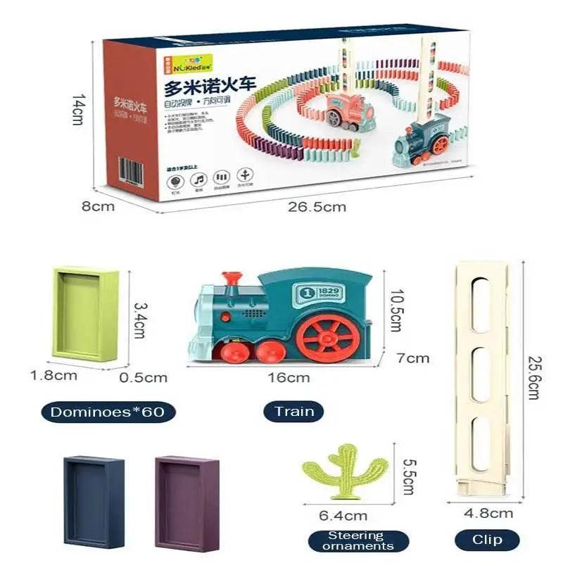  Premium Educational Domino Train Set for Kids Fun -  ToylandEU™