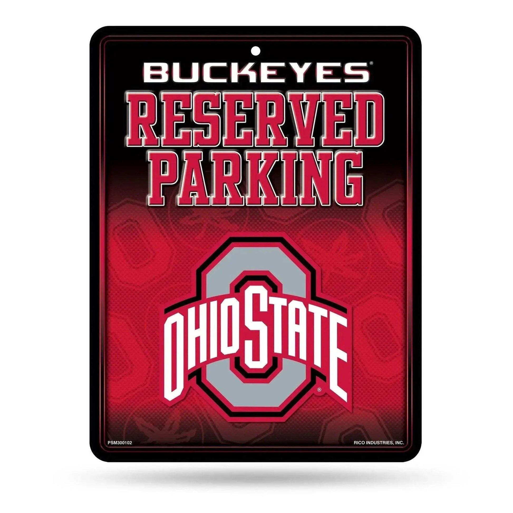  Premium Embossed Ohio State Buckeyes Metal Parking Sign -  ToylandEU™
