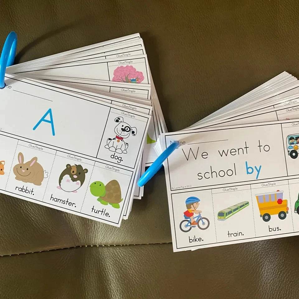 Premium English Word Cards High Frequency Sentences For Kids - ToylandEU