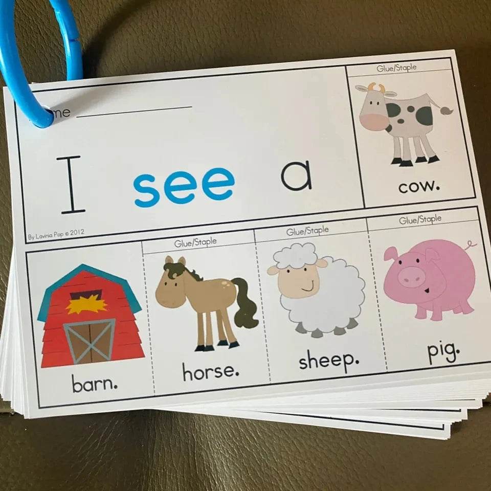 Premium English Word Cards High Frequency Sentences For Kids - ToylandEU