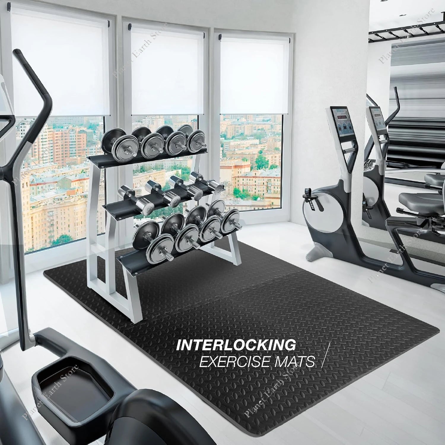 Premium Eva Foam Mat Interlocking Tiles Non Slip For Baby Playroom - ToylandEU