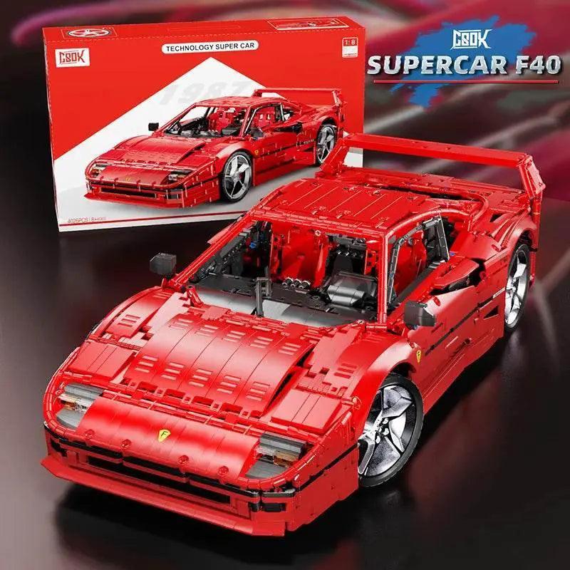  Premium F40 Super Car Building Blocks Toyland EU -  ToylandEU™