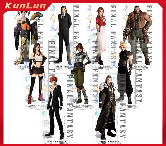 Premium FF7 Remake Acrylic Stand Figure 16cm Desk Ornament - ToylandEU